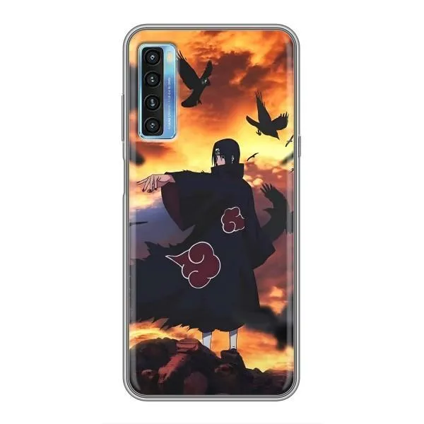 Чехол с принтом «Итачи с воронами» для TCL 20L
