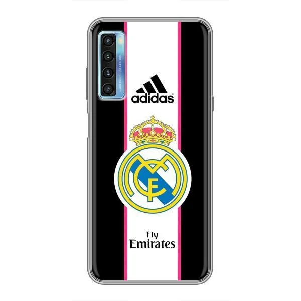 Чехол с принтом «Лого Real Madrid» для TCL 20L Чехол с принтом «Лого Real Madrid» для TCL 20L