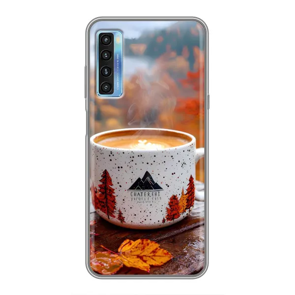 Чехол с принтом «Кофе на природе» для TCL 20L Чехол с принтом «Кофе на природе» для TCL 20L