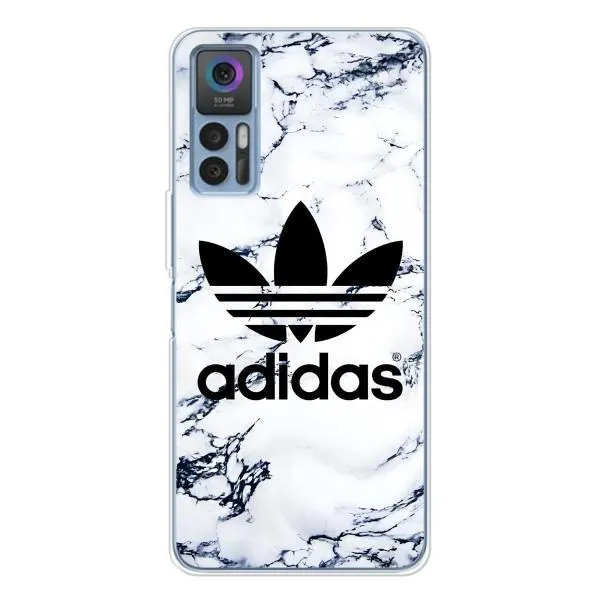 Чехол с принтом «Адидас на мраморе» для TCL 30 Plus Чехол с принтом «Адидас на мраморе» для TCL 30 Plus