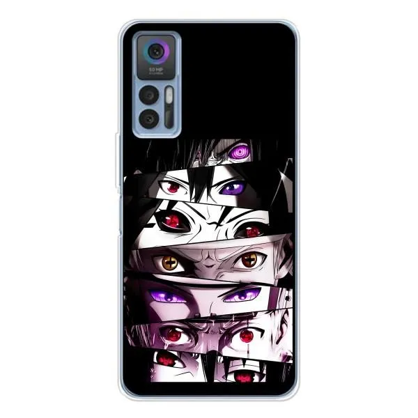 Чехол с принтом «Глаза Anime» для TCL 30 Plus