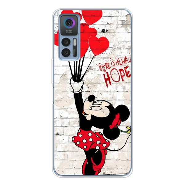 Чехол с принтом «Heart Minni» для TCL 30 Plus