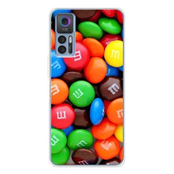 Чехол с принтом «MM's» для TCL 30 Plus