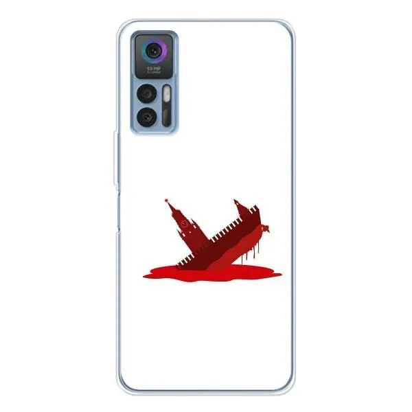 Чехол с принтом «Кремлевский Корабль» для TCL 30 Plus