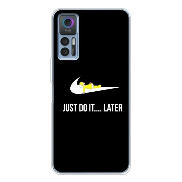 Чехол с принтом «Гомер Later» для TCL 30 Plus