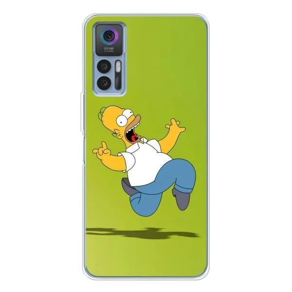 Чехол с принтом «Гомер Симпсон» для TCL 30 Plus