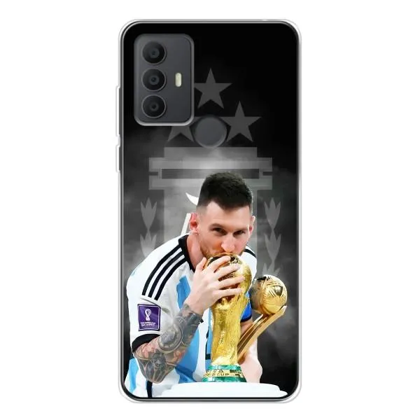 Чехол с принтом «Месси Чемпион» для TCL 30 SE