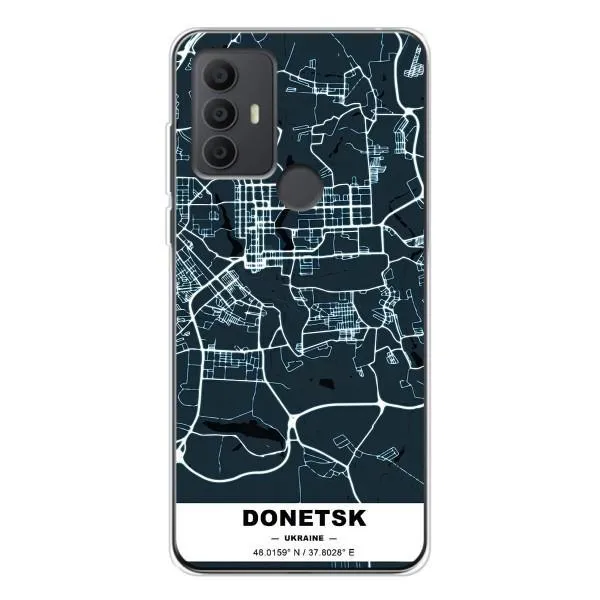 Чехол с принтом «Донецк» для TCL 30 SE