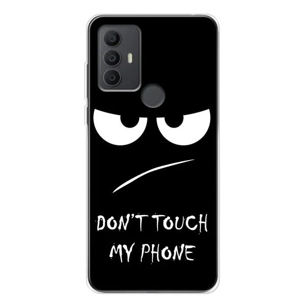 Чехол с принтом «Dont Touch» для TCL 30 SE Чехол с принтом «Dont Touch» для TCL 30 SE