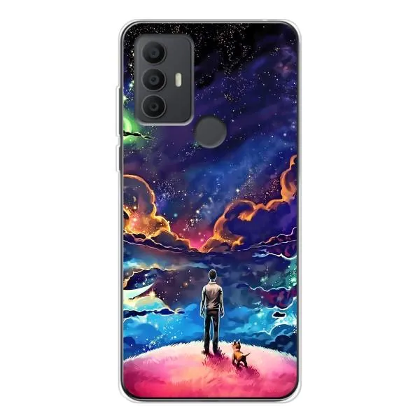 Чехол с принтом «Галактический вид» для TCL 30 SE