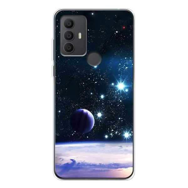 Чехол с принтом «Космический вид» для TCL 30 SE
