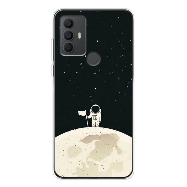 Чехол с принтом «На луне» для TCL 30 SE