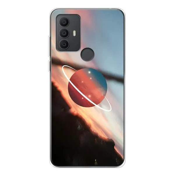Чехол с принтом «Сатурн» для TCL 30 SE