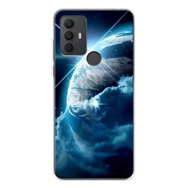 Чехол с принтом «Земля с космоса» для TCL 30 SE