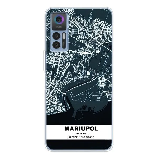 Чехол с принтом «Мариуполь» для TCL 30