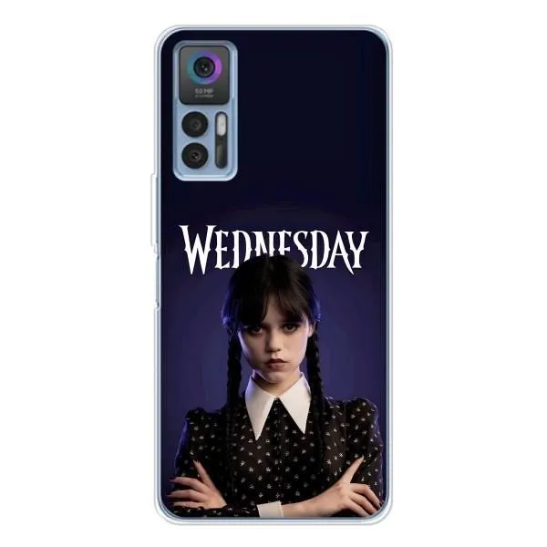 Чехол с принтом «Wednesday» для TCL 30 Чехол с принтом «Wednesday» для TCL 30