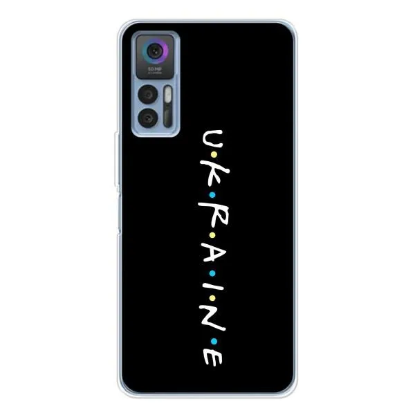 Чехол с принтом «UKRAINE» для TCL 30 Чехол с принтом «UKRAINE» для TCL 30