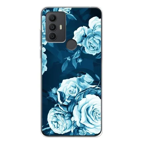 Чохол з принтом «Блактині бутони» для TCL 306 Чохол з принтом «Блактині бутони» для TCL 306