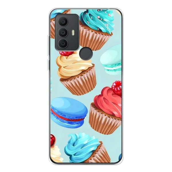 Чехол с принтом «Кексики» для TCL 306 Чехол с принтом «Кексики» для TCL 306