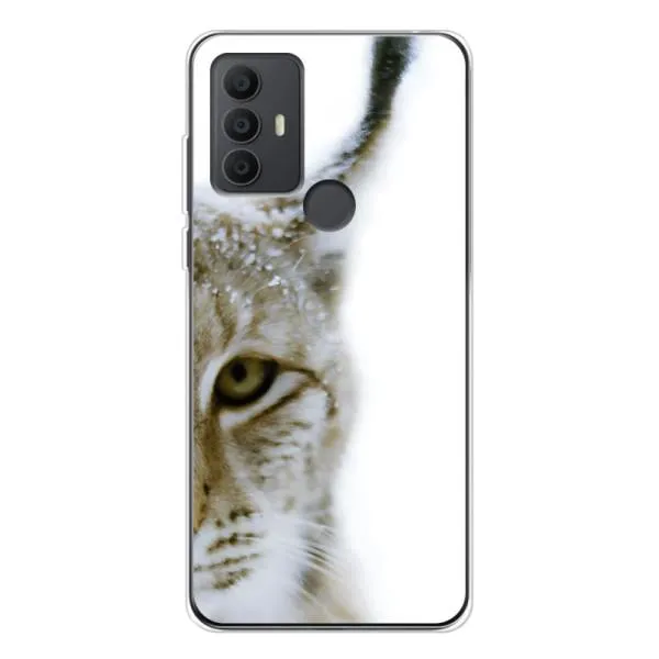 Чехол с принтом «Рысь» для TCL 306