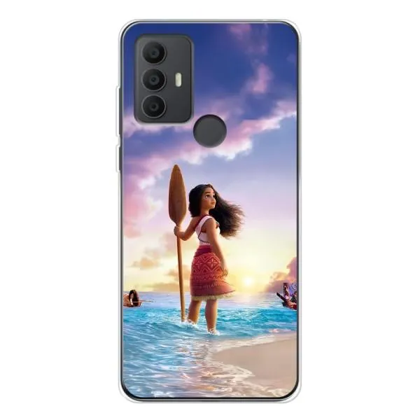 Чехол с принтом «Моана с веслом» для TCL 306 Чехол с принтом «Моана с веслом» для TCL 306