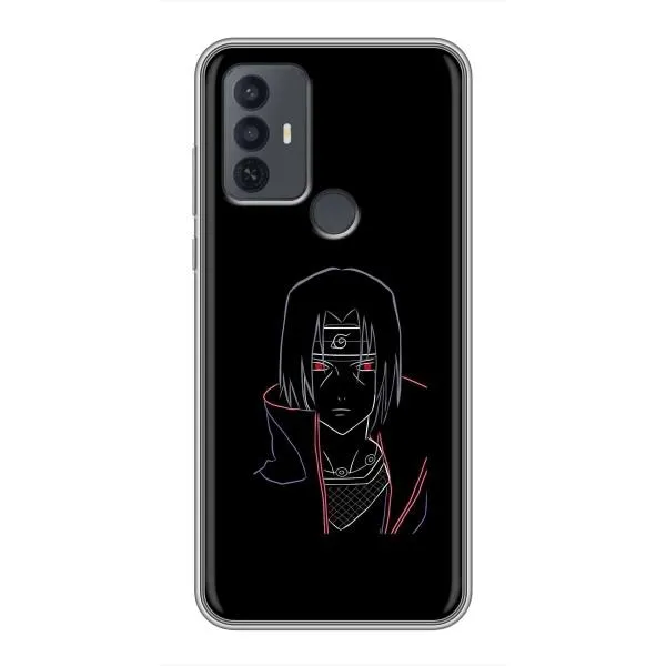 Чехол с принтом «силуэт Итачи» для TCL 30E