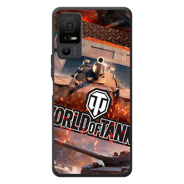 Чехол с принтом «World of Tanks» для TCL 40 NxtPaper 5G