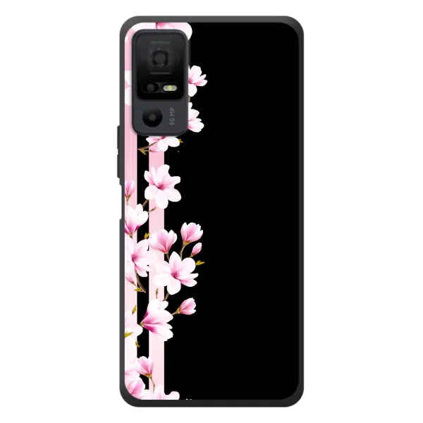 Чехол с принтом «Цветочки» для TCL 40 NxtPaper 5G