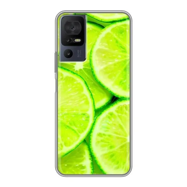Чехол с принтом «Лайм» для TCL 40 SE