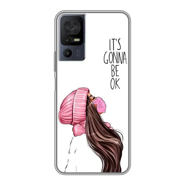 Чехол с принтом «Коронавирус» для TCL 40 SE
