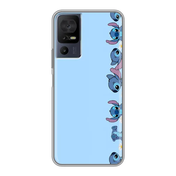 Чехол с принтом «Стич фон» для TCL 40 SE