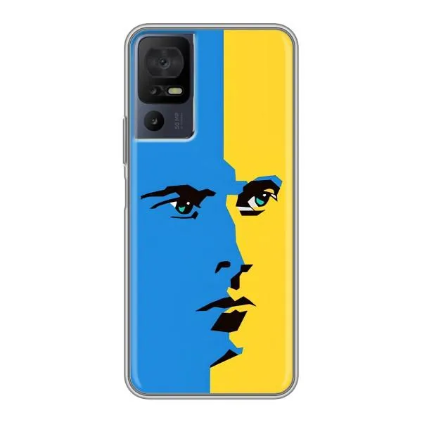 Чехол с принтом «Степан Бандера» для TCL 40 SE Чехол с принтом «Степан Бандера» для TCL 40 SE