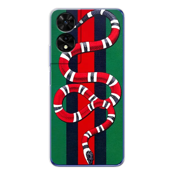 Чехол с принтом «Gucci змия» для TCL 505