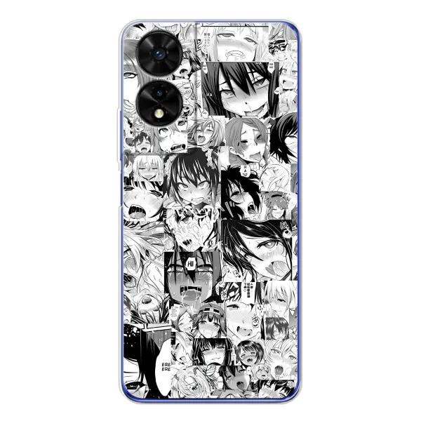 Чохол з принтом «Ahegao manga» для TCL 505