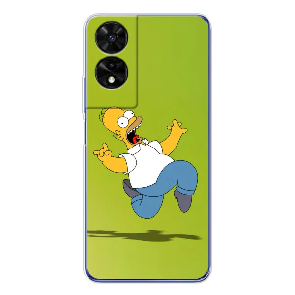 Чехол с принтом «Гомер Симпсон» для TCL 505