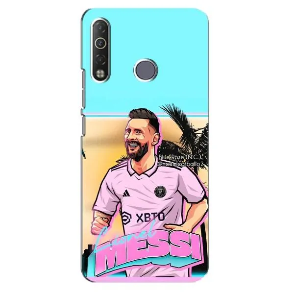 Чохол з принтом «Майами Месси» для TECNO Camon 12 Air CC6 Чохол з принтом «Майами Месси» для TECNO Camon 12 Air CC6