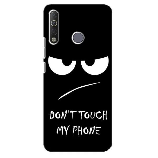 Чехол с принтом «Dont Touch» для TECNO Camon 12 Air CC6 Чехол с принтом «Dont Touch» для TECNO Camon 12 Air CC6