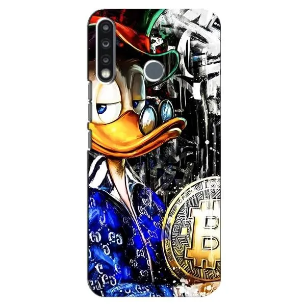 Чехол с принтом «Биткойн Скрудж» для TECNO Camon 12 CC7 Чехол с принтом «Биткойн Скрудж» для TECNO Camon 12 CC7