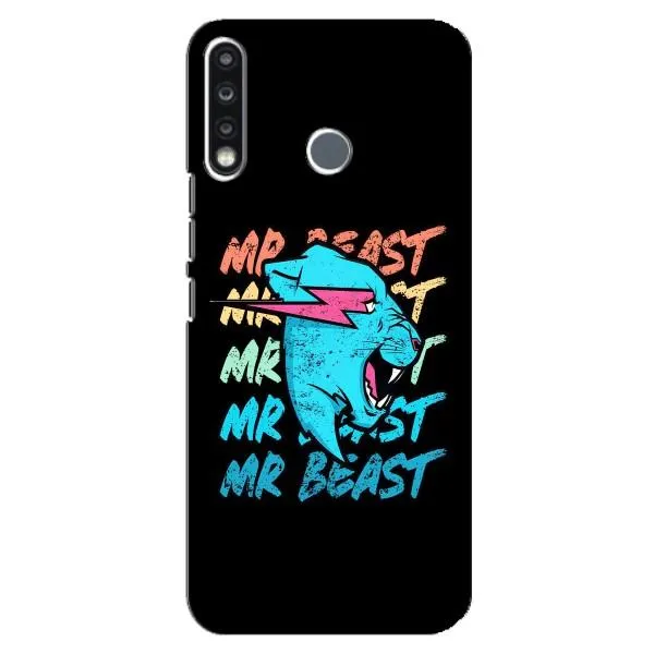 Чехол с принтом «logo Mr beast» для TECNO Camon 12 CC7 Чехол с принтом «logo Mr beast» для TECNO Camon 12 CC7