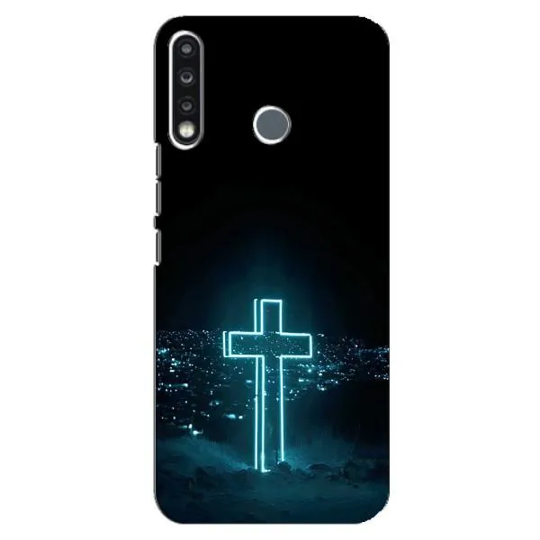 Чохол з принтом «Хрест і місто» для TECNO Camon 12 CC7