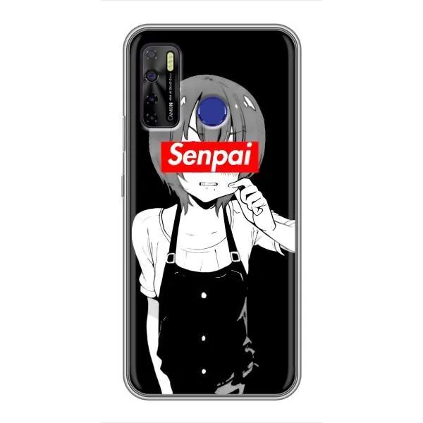 Чехол с принтом «Senpai» для TECNO Camon 15 Air Чехол с принтом «Senpai» для TECNO Camon 15 Air