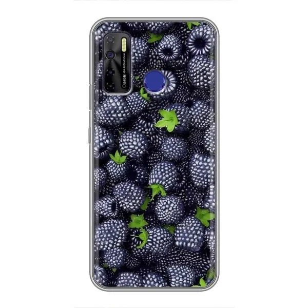 Чехол с принтом «Ежевика» для TECNO Camon 15 Air