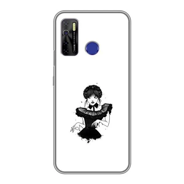 Чехол с принтом «танец Уэнздей» для TECNO Camon 15 Air