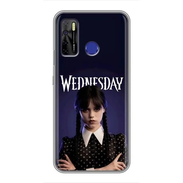 Чехол с принтом «Wednesday» для TECNO Camon 15 Air
