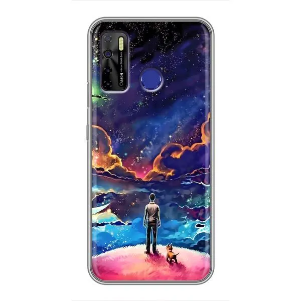 Чехол с принтом «Галактический вид» для TECNO Camon 15 Air