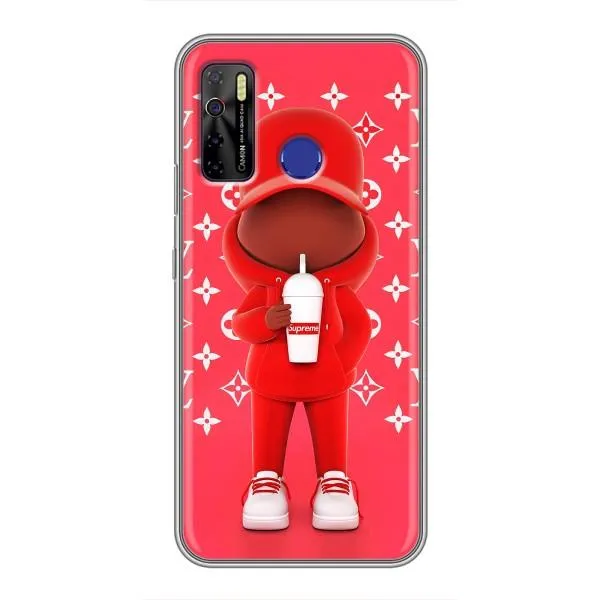 Чехол с принтом «Модный стиль» для TECNO Camon 15 Air