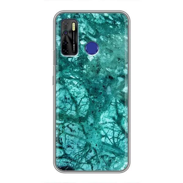 Чехол с принтом «Зеленый мрамор» для TECNO Camon 15 Air Чехол с принтом «Зеленый мрамор» для TECNO Camon 15 Air
