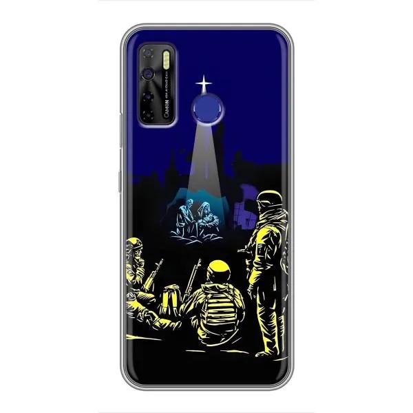 Чехол с принтом «Рождество в Украине» для TECNO Camon 15 Air Чехол с принтом «Рождество в Украине» для TECNO Camon 15 Air