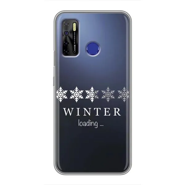 Чехол с принтом «Winter loading» для TECNO Camon 15 Air Чехол с принтом «Winter loading» для TECNO Camon 15 Air