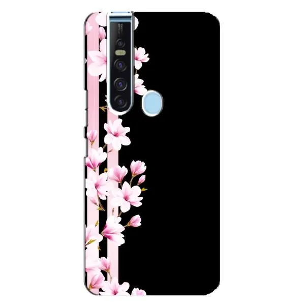 Чехол с принтом «Цветочки» для TECNO Camon 15 Pro